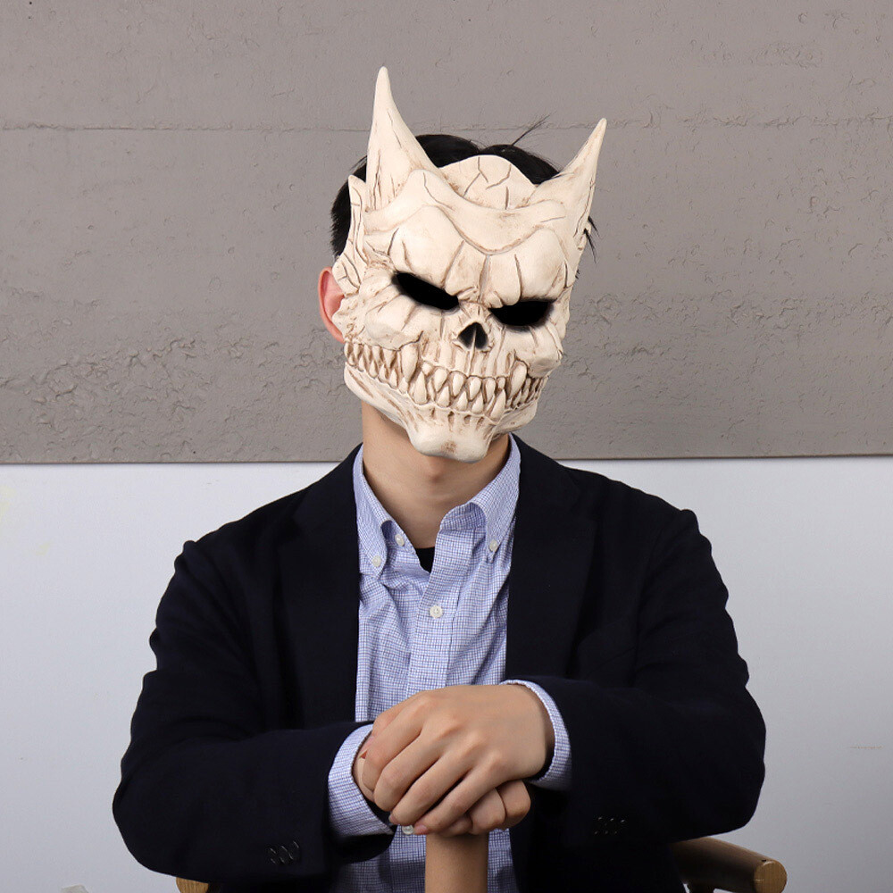 Cosplay Kaiju No. 8 Kafka Hibino Masks Skull Monster Halloween