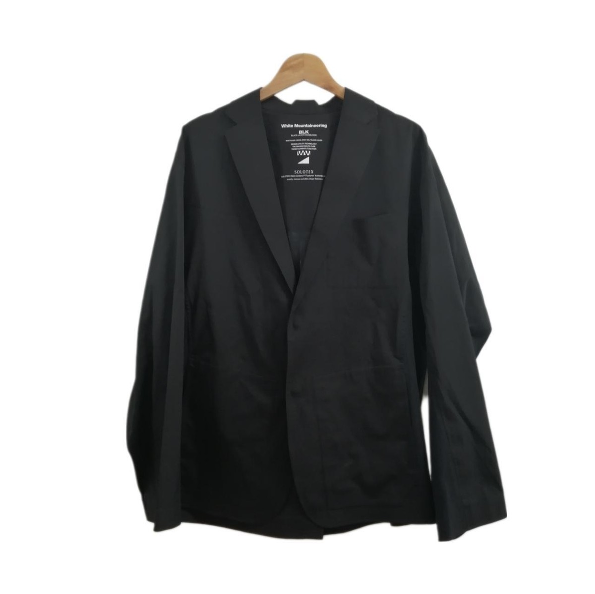 Japan Used Fashion] White Mountaineering Blk Mountainesolotex 