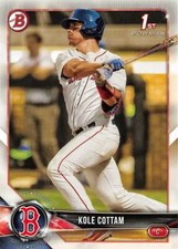 2018 BOWMAN DRAFT - PROSPECT - KOLE COTTAM (#BD-69)