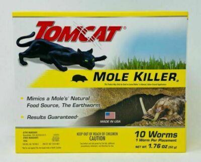 TOMCAT Worm Bait Mole Killer (10-Pack) New Sealed