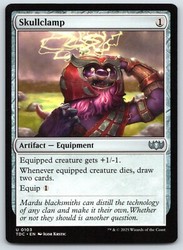 Skullclamp 103 Commander: Tarkir: Dragonstorm Uncommon