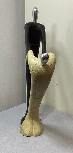 Rare Find Couple Dancing Figurines - Art Abstract Sculpture Desktop Ornament - Picture 2 of 12