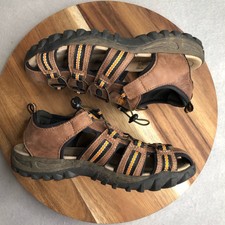 Rohde Leather Hiking Trekking Shoe Nubuck Size 40 Slip on Bungy Strap Brown #314 rohde shoes products for sale | eBay main image 2