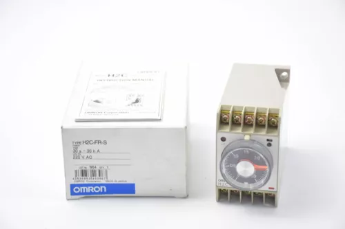 Omron Timer 30s-30h A 220VAC (H2C-FR-S)