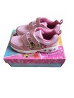 Disney Princess Infant Girls Pink Light Up Sole Trainers Running Shoes Size UK2