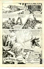 Topper Helmers - New Talent Showcase- Unpublished Original Art - DC 1985