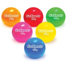 GoSports Plyometric Weighted Balls for Baseball & Softball Training - 6 Pack