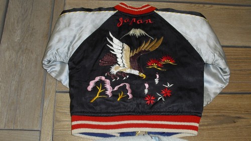 Antique Occupied Japan Childs Reversible Ornate Bomber Jacket - Used - Toddler - Picture 6 of 11