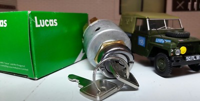 Land Rover Ignition Switch & Keys 551508 Gen Lucas Petrol Series 101 ...