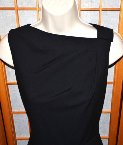 NWT Banana Republic $150 4~Season Black Lined Career~Cocktail~Party Dress Sz. 8 - Picture 2 of 7