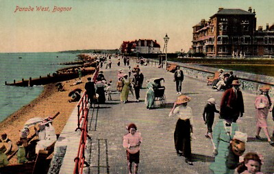 Parade West Bognor England Postcard