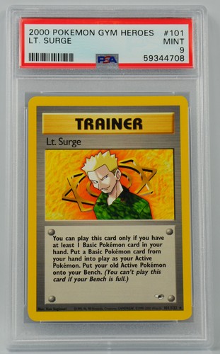 Lt. Surge (Unlimited) graded PSA 9 for sale on eBay