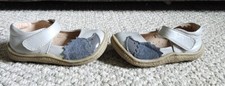 Livie and Luca Mary Jane Hedgehog Grey Leather Shoes Toddler Girls Size 5