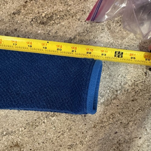 Patagonia Womens Synchilla 1/4 Snap-T Fleece Pullover Small Blue Hood - Picture 7 of 8