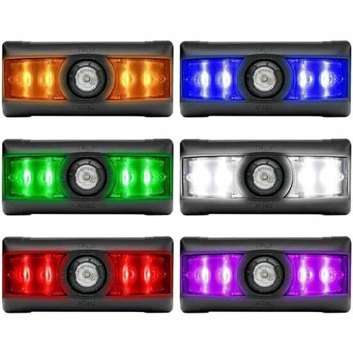 9 LED Interior Rectangular Light W/ Matte Black Housing & 6 Color Option - Bild 2 von 3