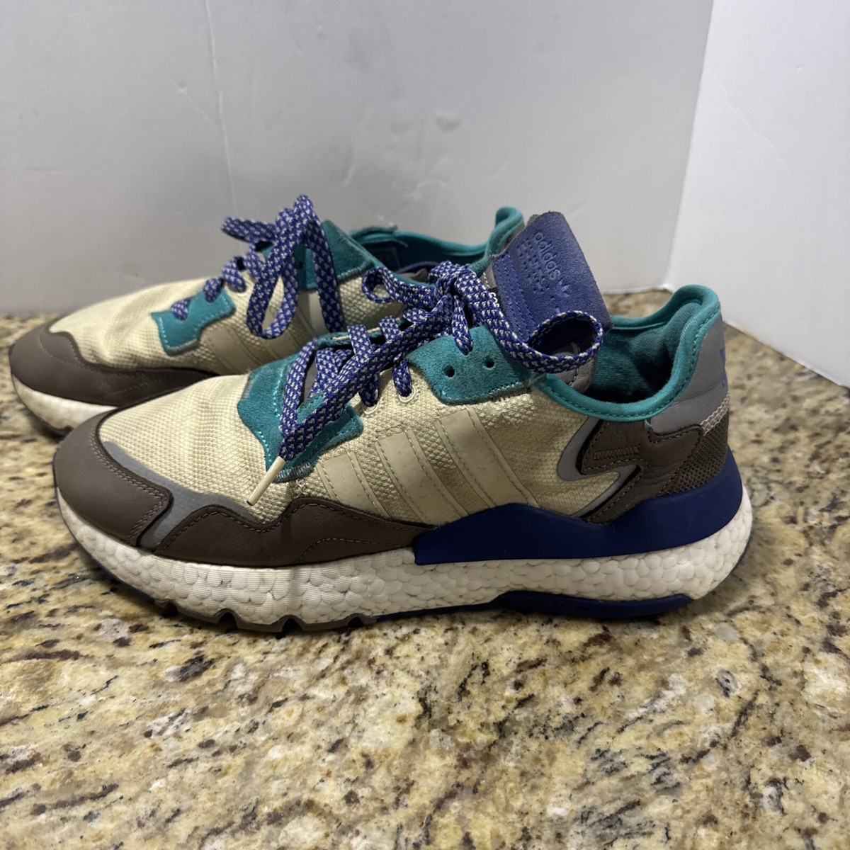 Adidas Nite Jogger Low Top Running Shoes Adidas Mens Nite Jogger Running Shoes Gray | Mercari main image 4