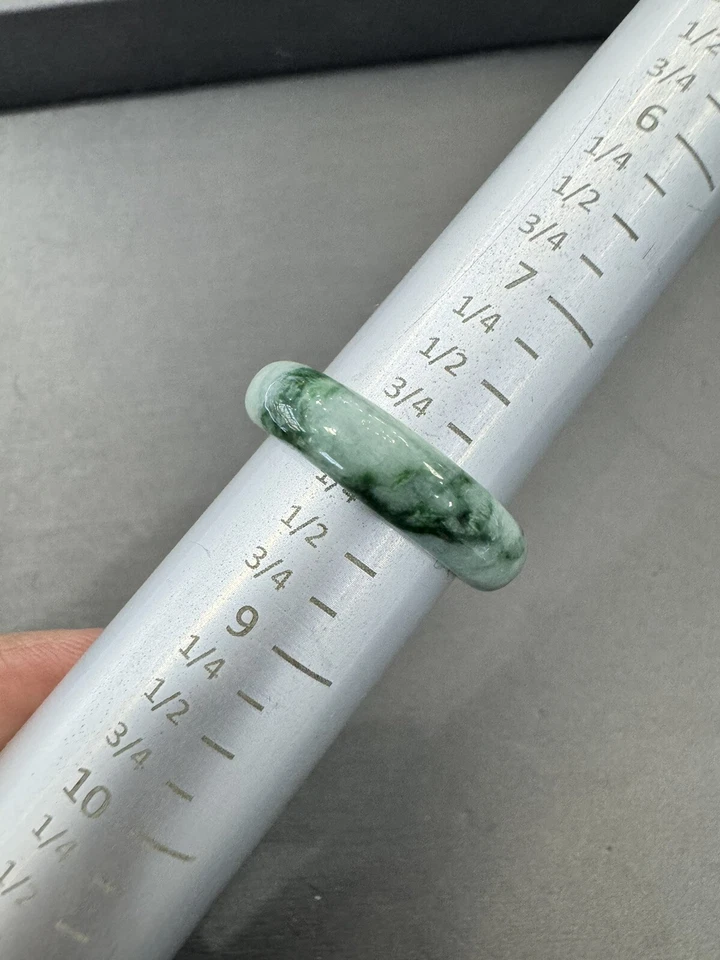 anillo jade natural hombre talla 8 Foto 2 de 4