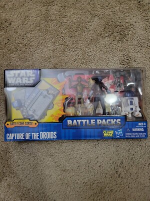 Sealed 2011 Star Wars The Clone Wars Capture of the Droids Battle Pack Hasbro