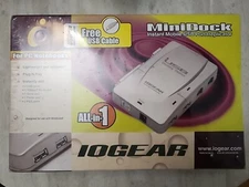 Vintage  IOGEAR GUC2000L MiniDock USB Port Replicator 