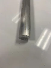 1 inch round stock Aluminum 1” x 6” Long T6551 extruded