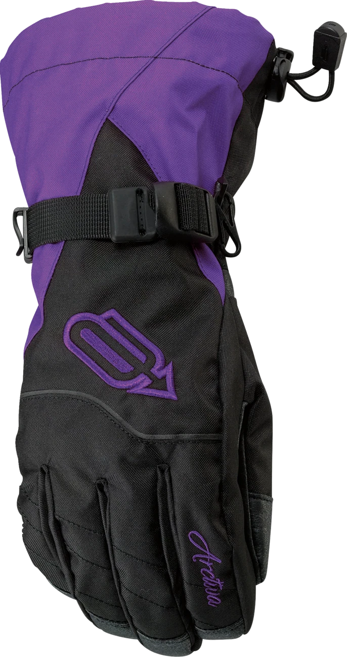 Arctiva Womens Pivot Snow Gloves Medium Purple