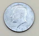 1986-D Kennedy Half Dollar,  Circulated -Look at pictures