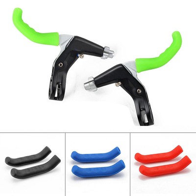 JW/_ 1 Pair MTB Mountain Bicycle Bike Non-slip Soft Foam Handlebar Grips Cover