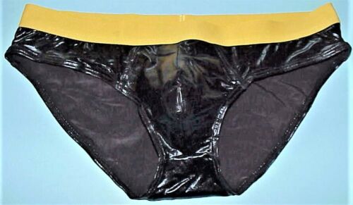 BLACK LIQUID SKIN BIKINI, IN SIZE XL, WITH DEEP UPLIFTING FRONT POUCH 32-38"
