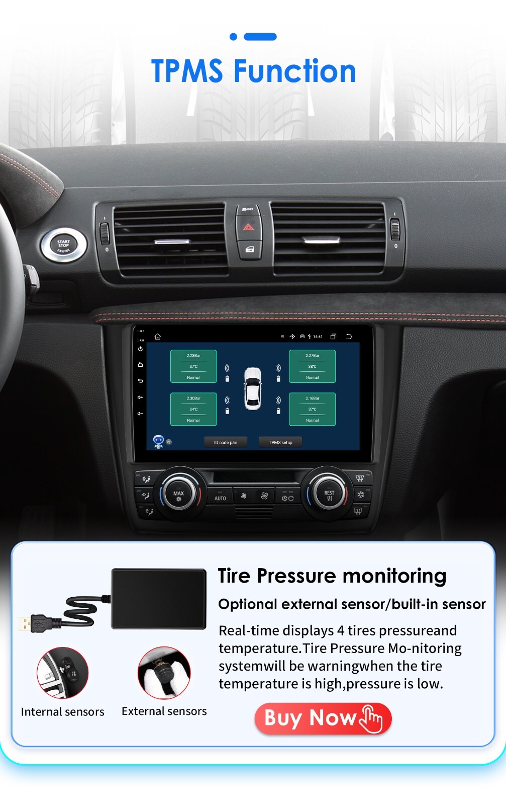 9'' Radio For 2004-2011 BMW 1 Series E88 E82 E81 E87 Auto AC Carplay GPS 360 CAM