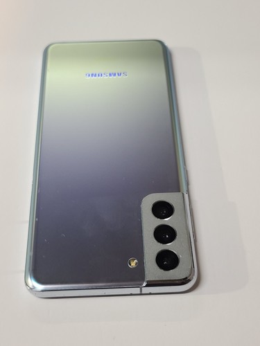 Samsung Galaxy S21 Plus 5G SM-G996U,128 GB,Silver,Unlocked,Fair Cond :QA002 - Zdjęcie 7 z 8