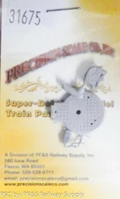 Precision Scale HOn3 #31675 Backhead, C-16, HOn3 (Plastic Kit)