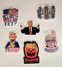 6 pc! Trump Charms (Hard) For Adult Croc Style Shoes or similar items