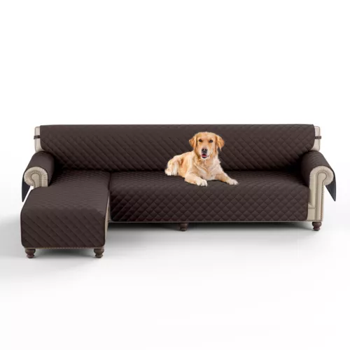 Eck Schlafsofa Bezug Wende Schnitt Chaiselongue Wasserdicht Schutz L Form - Bild 125 von 134