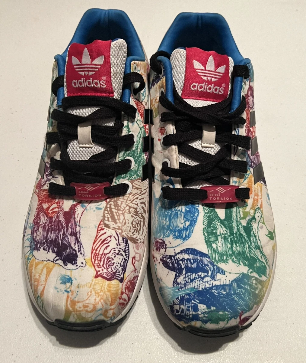 Zx flux sale damen bunt