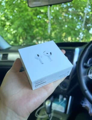 New Apple 4th Generation Wireless Earbuds with Active Noise Cancellation ANC