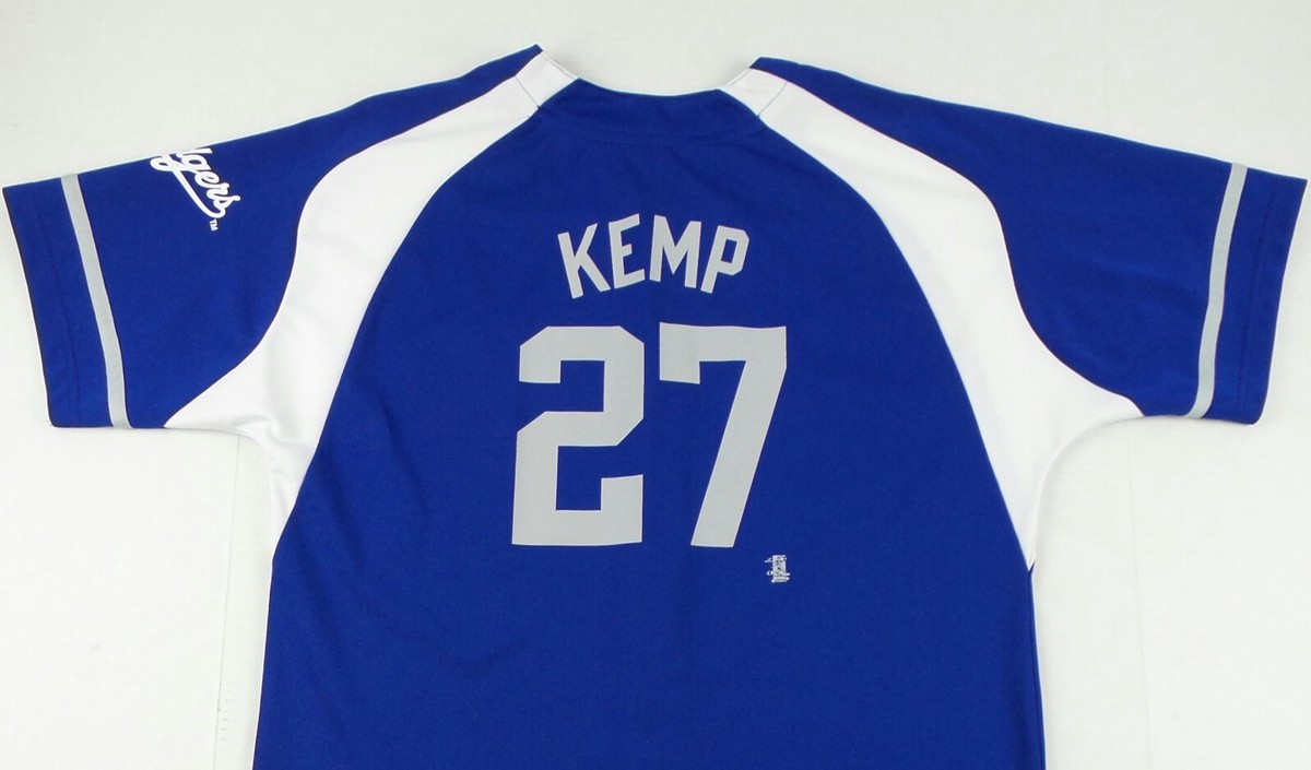 Vintage Adidas Los Angeles Dodgers Matt Kemp Baseball Jersey Size