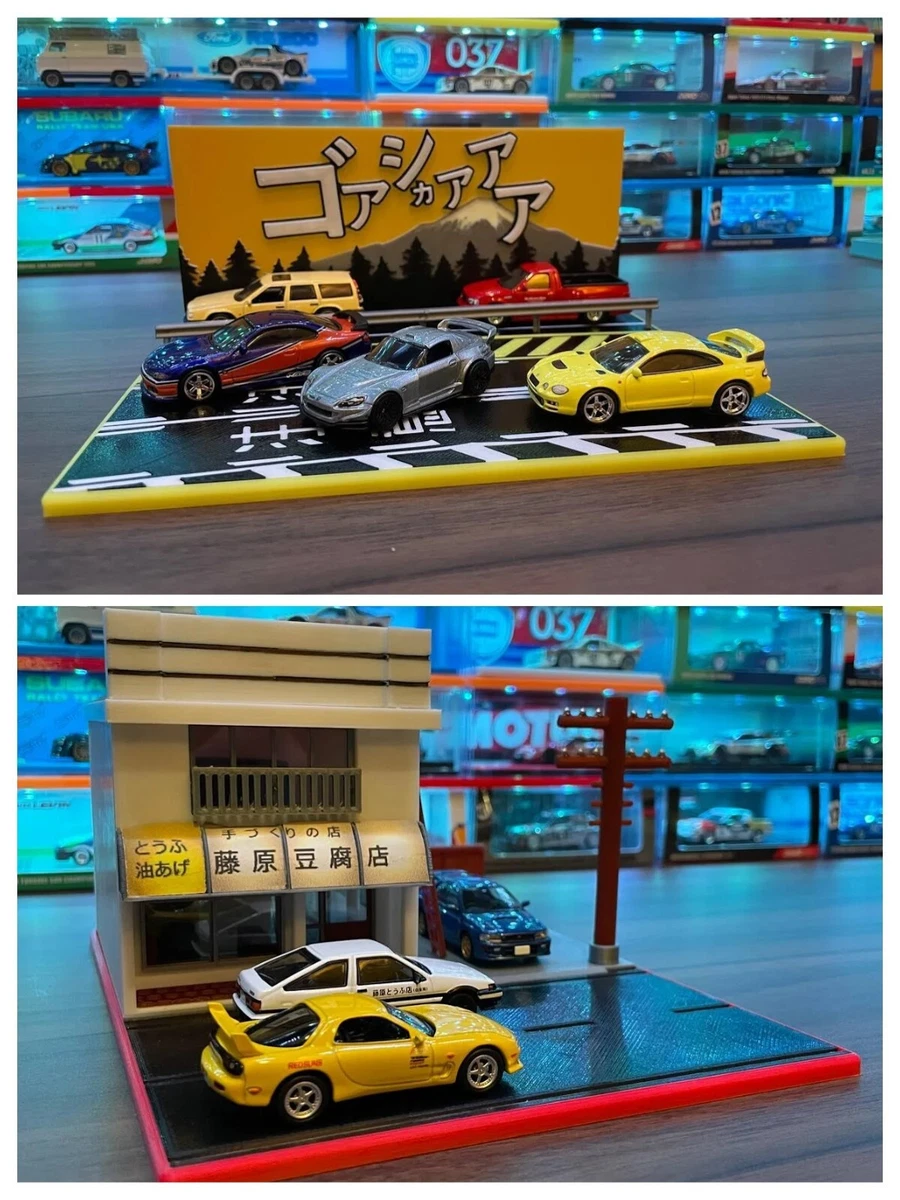 Japanese Tofu Shop Touge Roads Diorama Compatible With Hot