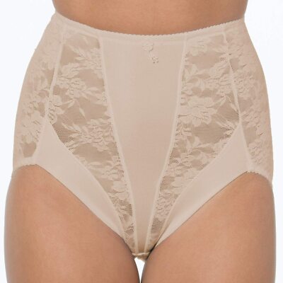 Cortland Shapewear V Leg Light Shaper Beige Brief Plus Size 46/8XL