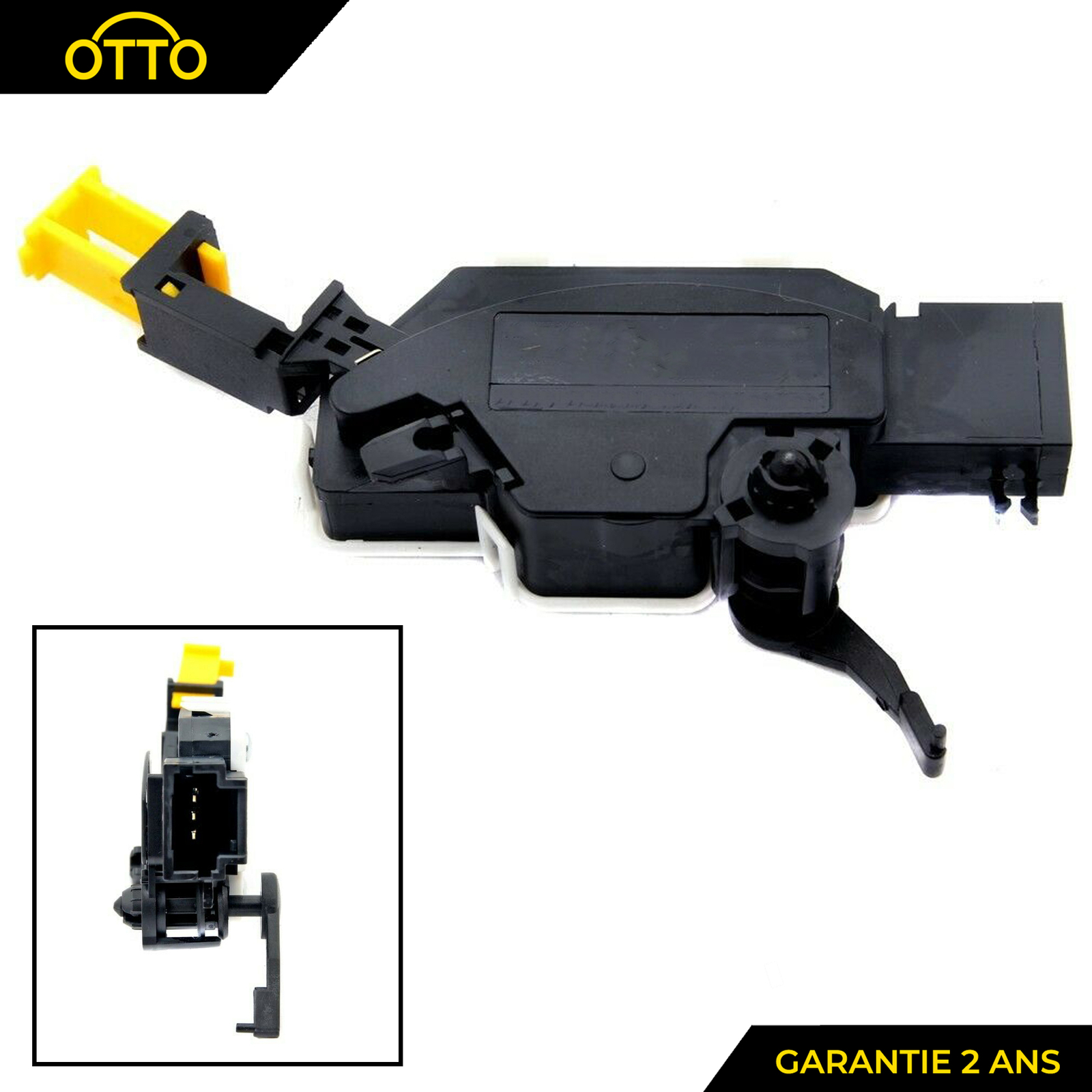 Contacteur de pédale d'embrayage pour Renault Megane 3 - Réf 8200110893, capteur noir à 2 broches