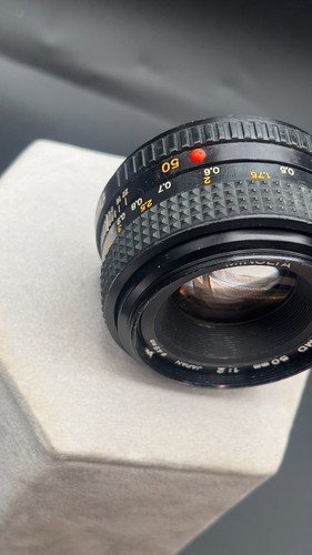 MINOLTA MD ROKKOR 50mm f 1:2 MF Lens (LOT 128765) - Picture 5 of 9