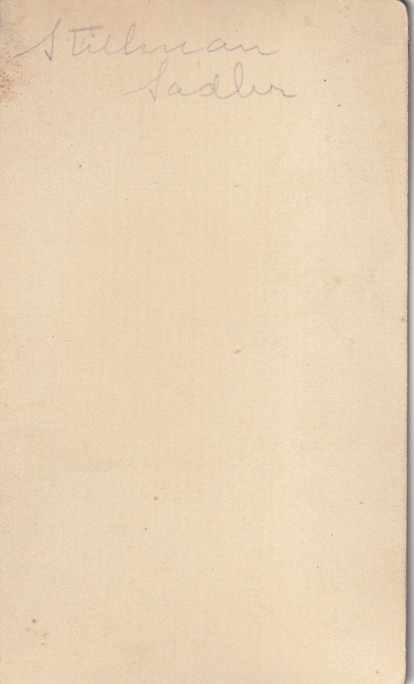 Antique CDV Photo Curly Haired Man Bushy Beard JW Upham Jamestown NY