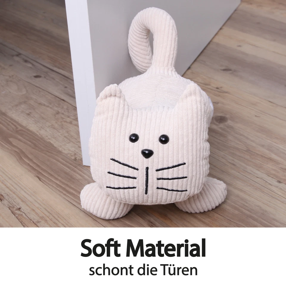 Türstopper 25x20cm Hund Türpuffer "1kg" Bodentürstopper Stofftier Fensterstopper - Bild 4 von 4