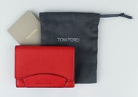 Tom Ford Amaranth Pink 100% Pebbled Leather Envelope Card Holder Wallet $250 on sale Tom Ford Amaranth Pink 100% Pebbled Leather Envelope Card Holder Wallet $250 on sale