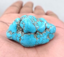 Best Prize Sale 160 Ct Blue Turquoise Arizona Rough EGL Certified Gemstone KKH