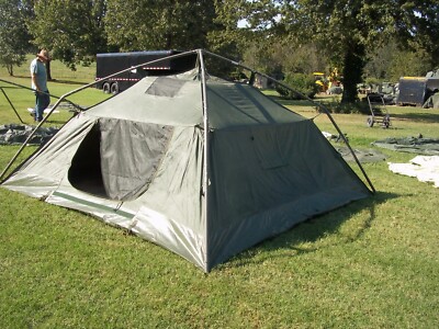 MILITARY SURPLUS SOLDIER CREW TENT ARMY SELF