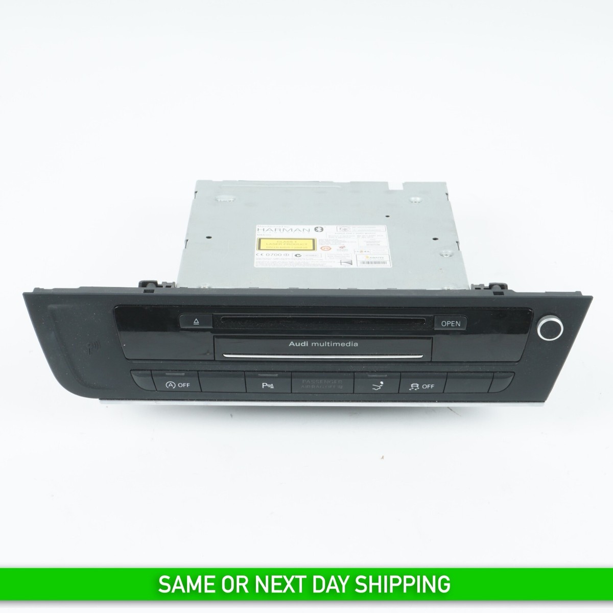 h24年〜アウディA7用MMIペットユニット 2012 AUDI A7 HEAD UNIT CD PLAYER RADIO MMI MODULE W/ CONTROL PANEL