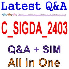 Best Exam Practice Material for C SIGDA 2403 Exam Q A
