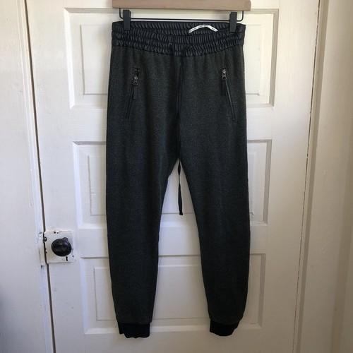 Zara Green Knit Joggers | eBay