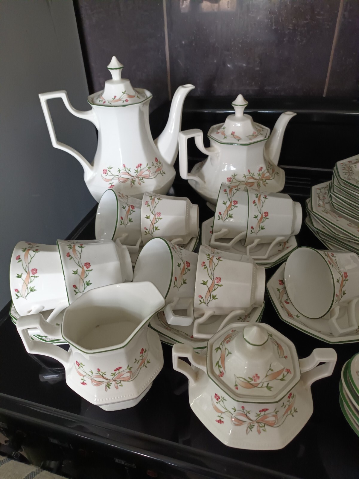 Eternal Beau dinner service, coffee and tea set used eBay