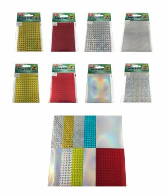 Behr Reflex-Folie in 8 Farben, 3D Reflex Folie, Größe 7,5 x 10 cm, 2 Streifen